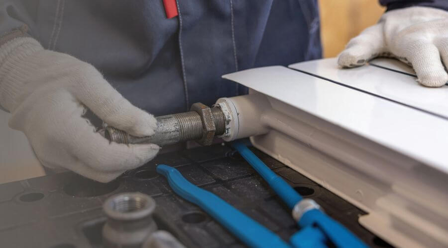 Professional water heater repair services in Herrick Center, PA